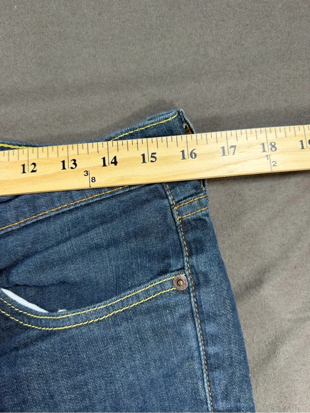 Levi's 511 Slim Fit Blue Denim Jeans Men's W33 L34